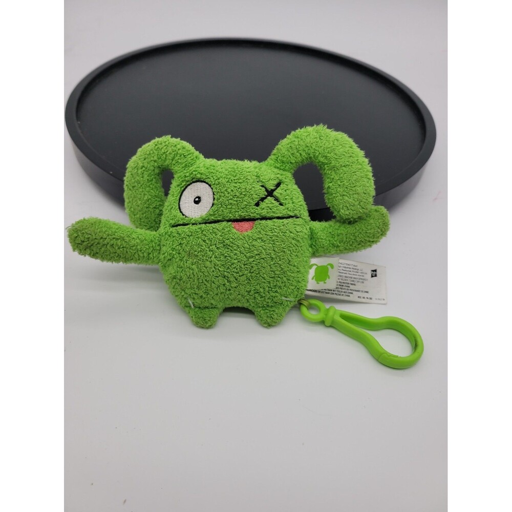 Hasbro Ugly Doll Green Mini Plush Clip On Stuffed Character 2019 5"